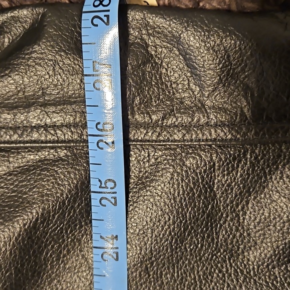 Leather Motorcycle Jacket - Picture 5 of 8